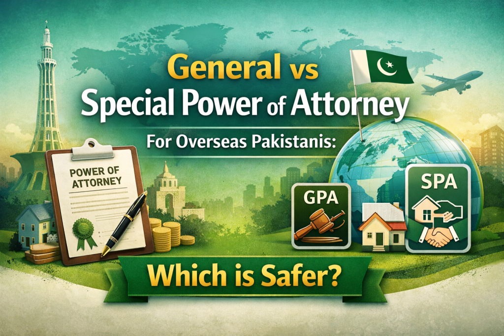 General Power of Attorney vs Special Power of Attorney