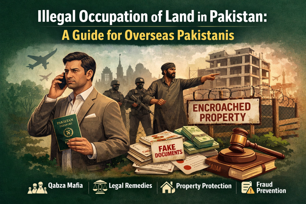 Illegal Occupation of Land in Pakistan