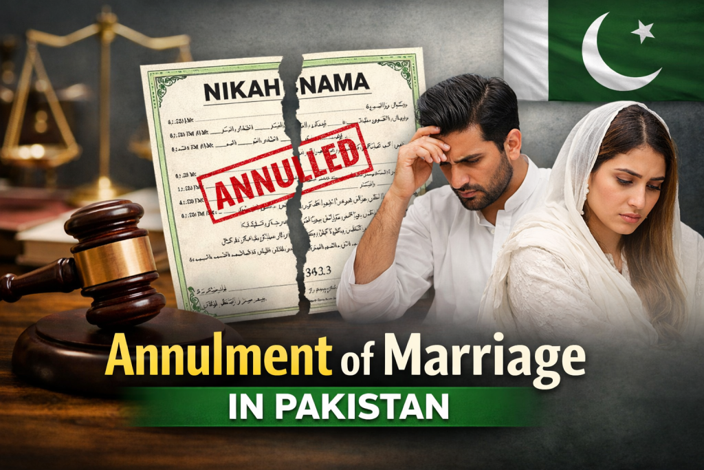 Annulment of Marriage in Pakistan