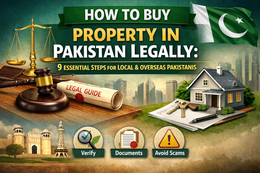Guide to legally buying property in Pakistan