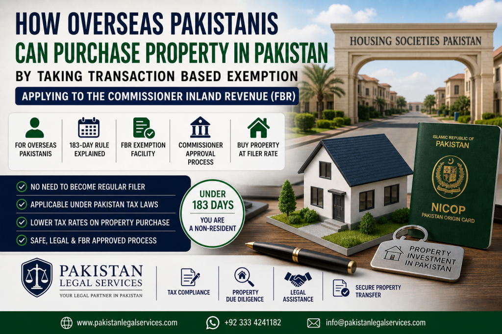 How Overseas Pakistanis to Buy Property Without Becoming Filer in Pakistan